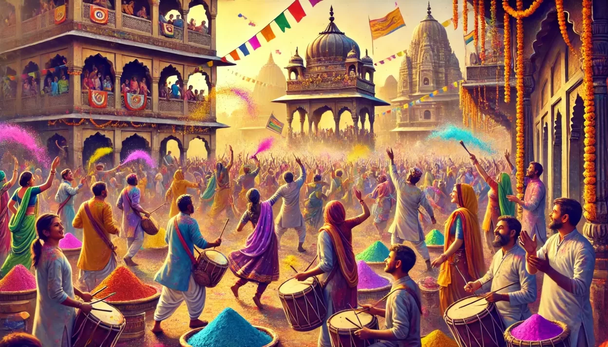 holi-en-india 1280 x 720 pixels