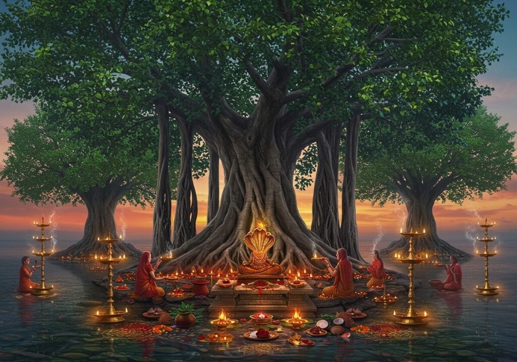 Adoración al árbol