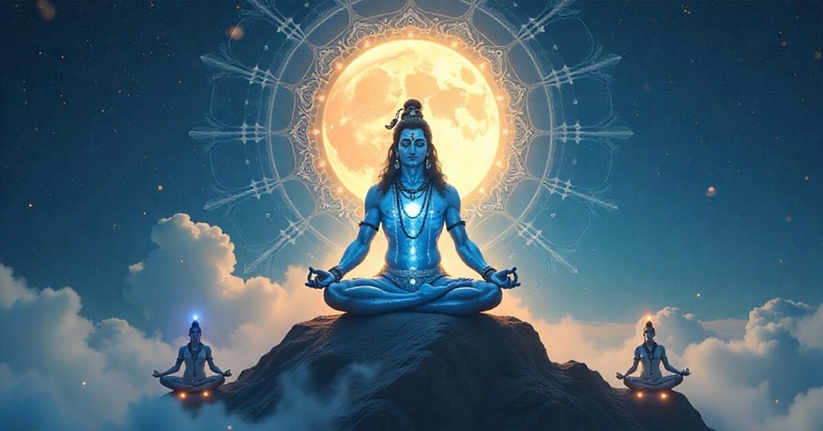 ¿Cuál es el significado de la luna creciente en la cabeza de Shiva?