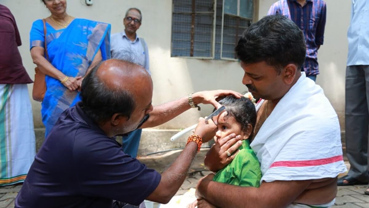 ¿Qué es el Mundan o Chudakarana?