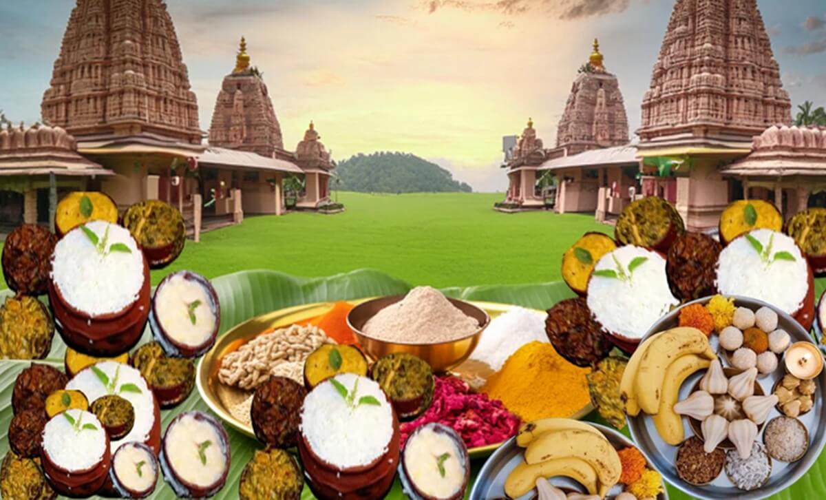 Prasad en los templos de la India