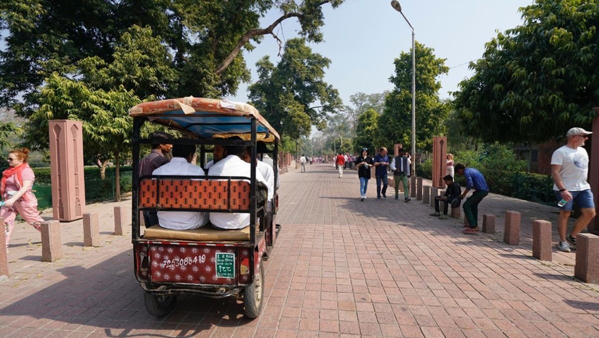Paseos en rickshaw por las calles de Agra