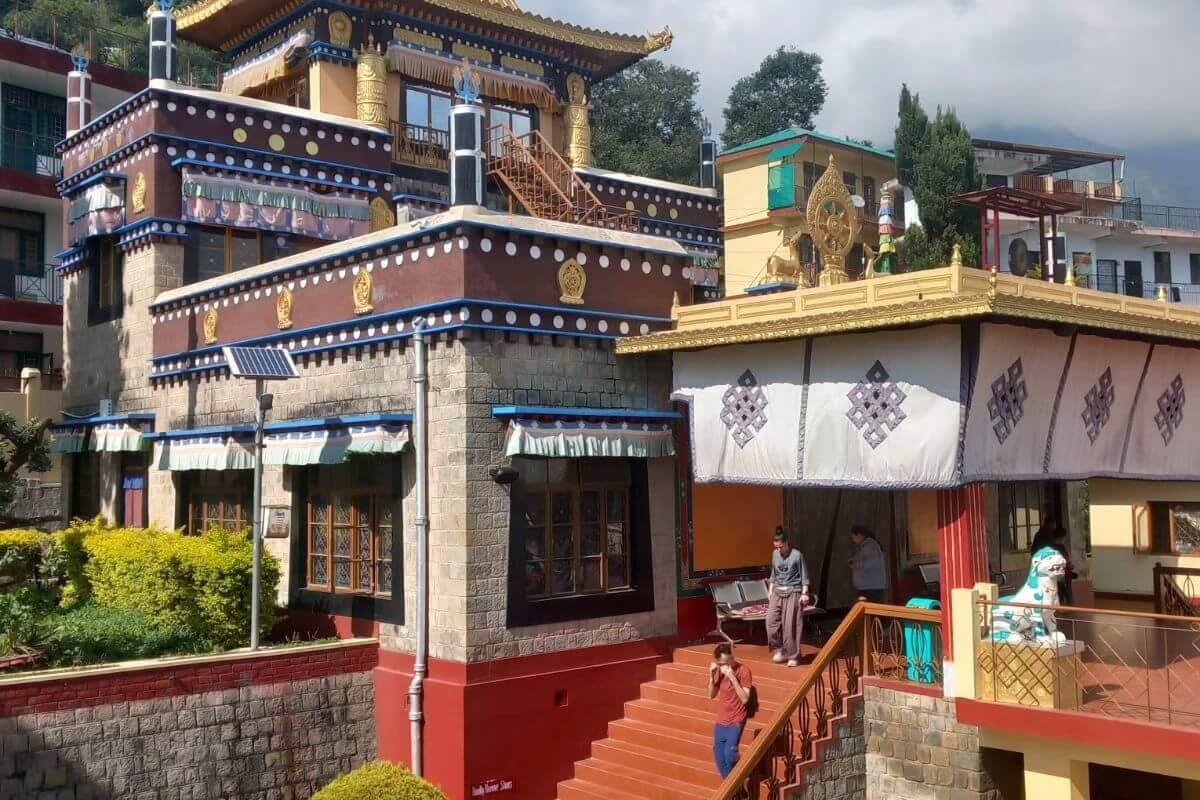 Architecture of Namgyal Monastery McLeodganj
