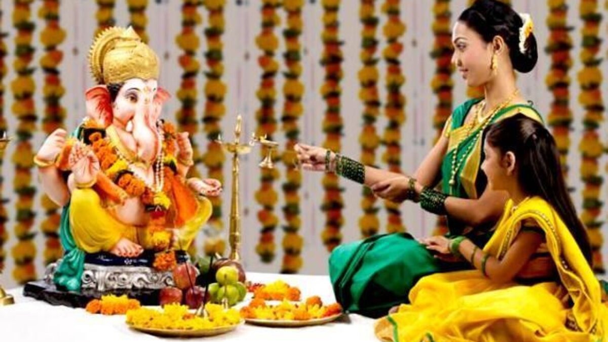 ¿Cómo se celebra Ganesh Chaturthi?