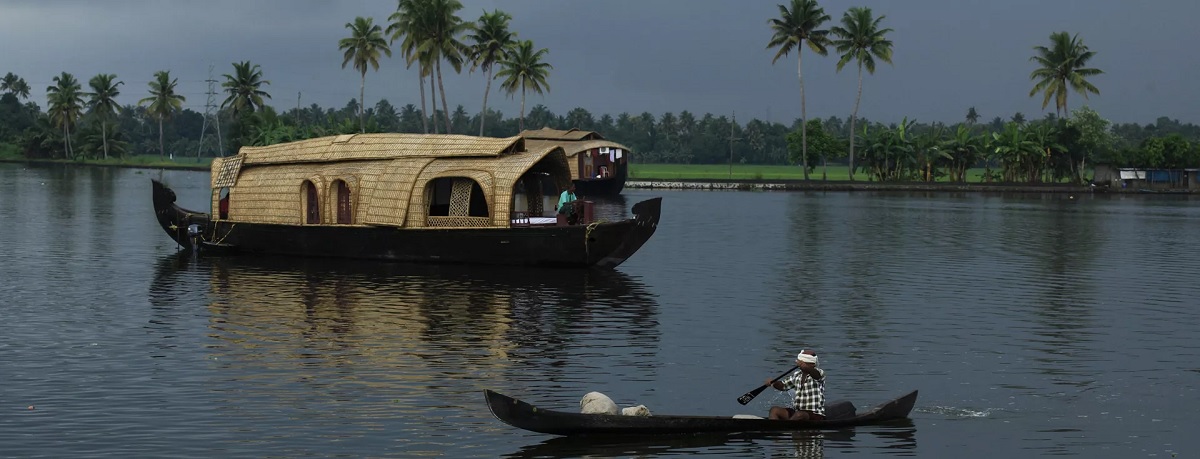 Paseo en casa flotante por los backwaters de Alleppey