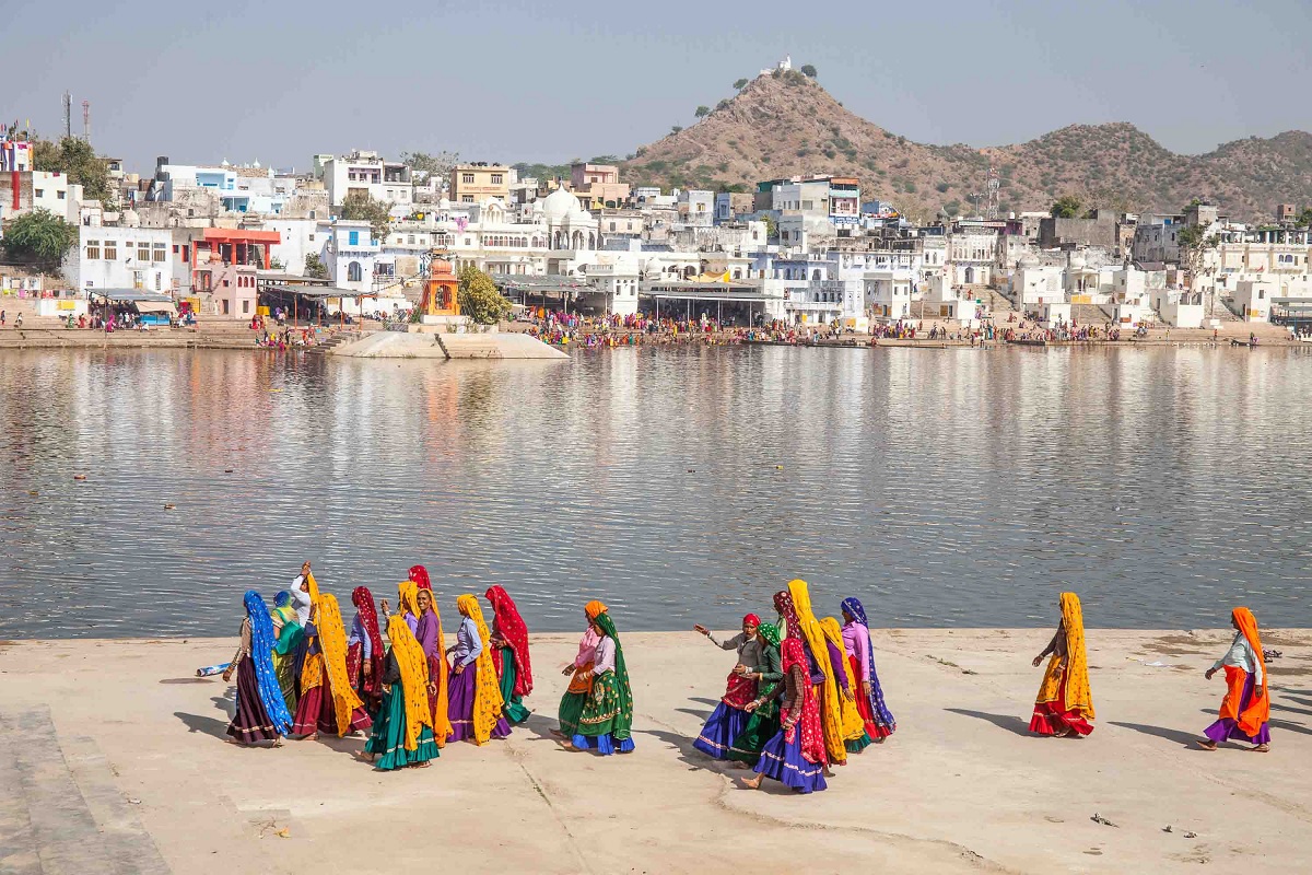 El Lago Pushkar: centro espiritual del festival