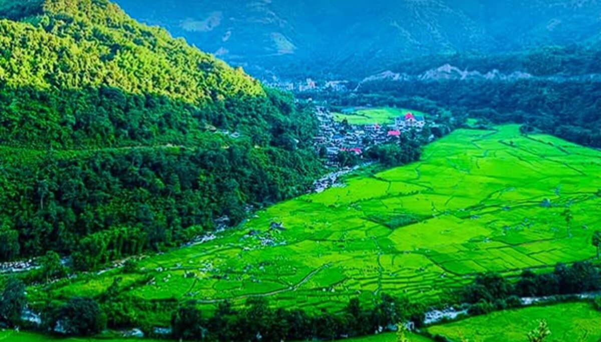 Tabla del clima en India en abril (resumen por regiones)