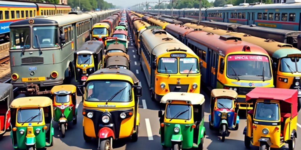 Guía de transporte en India: trenes, vuelos, autobuses y Uber