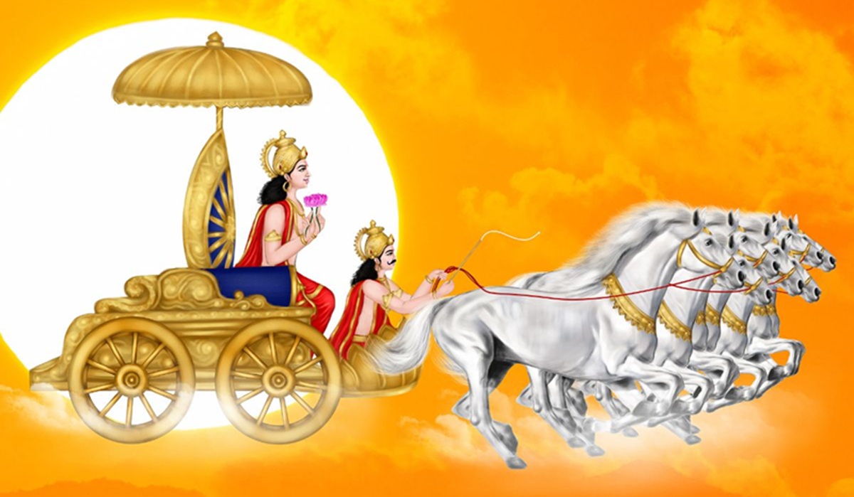 Surya Dev en los Vedas y textos antiguos