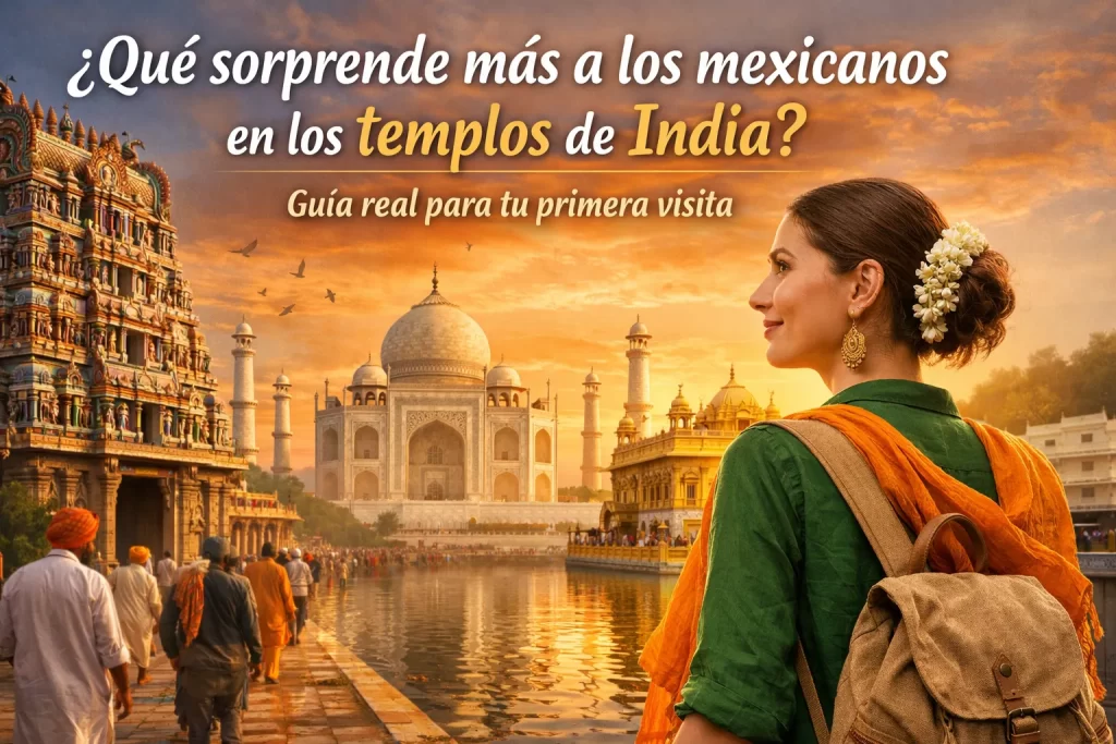Qué sorprende más a los mexicanos en los templos de India? Guía real para tu primera visita