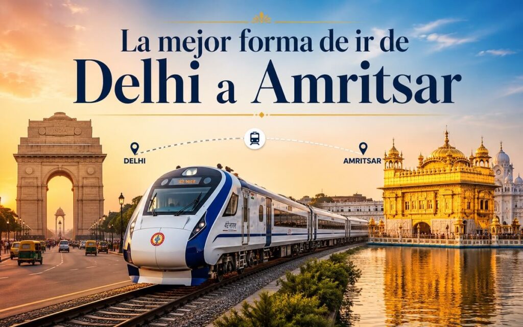 La mejor forma de ir de Delhi a Amritsar