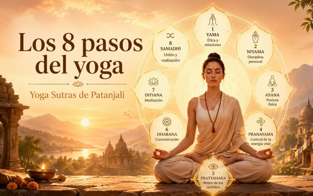 pasos del yoga