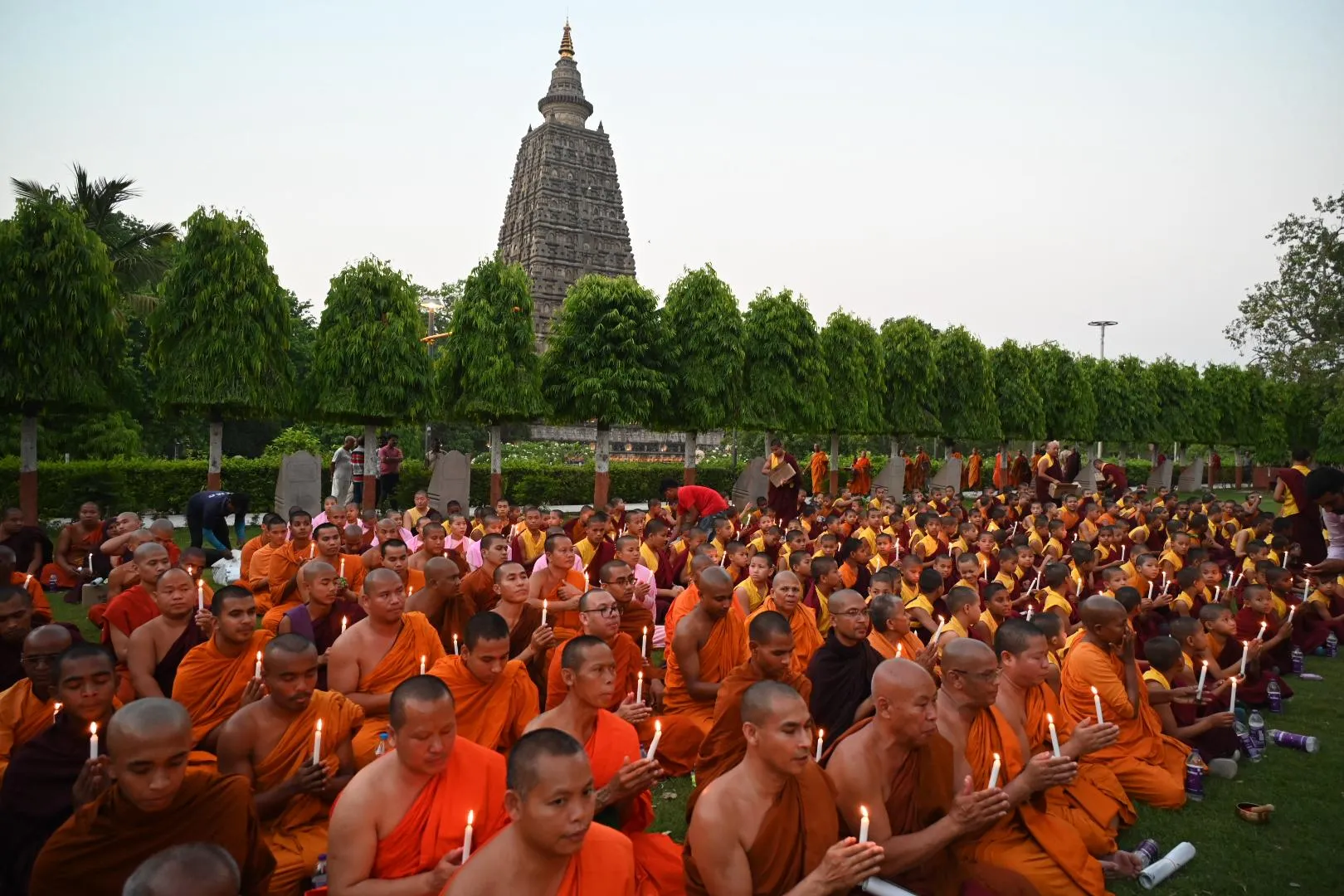 Bodhgaya destino budista para meditación espiritual