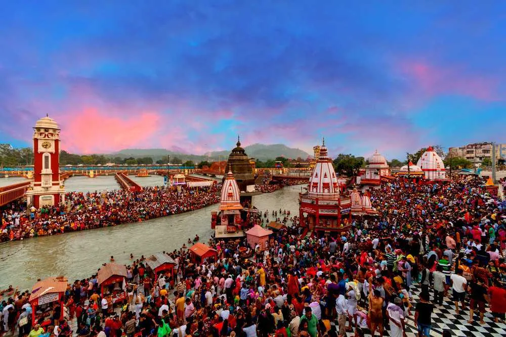 Haridwar ciudad sagrada para rituales espirituales en India