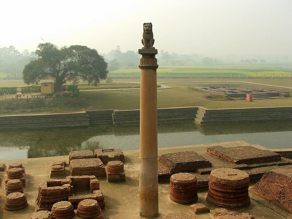 Columna de Ashoka en Vaishali